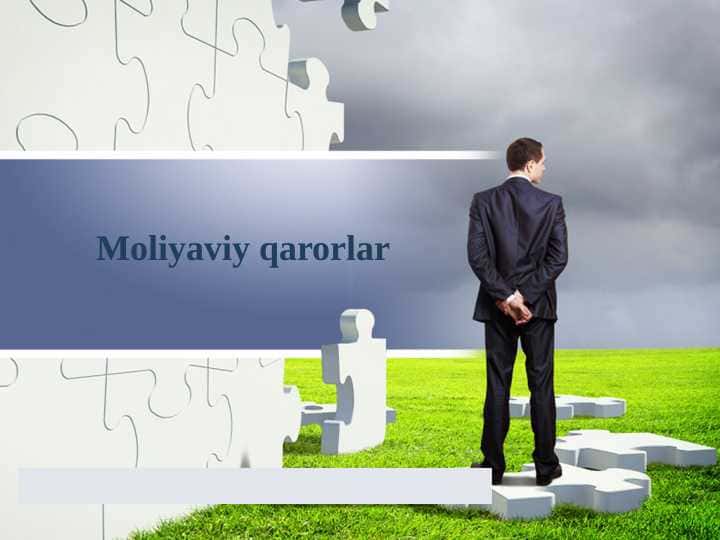 Moliyaviy qarorlar