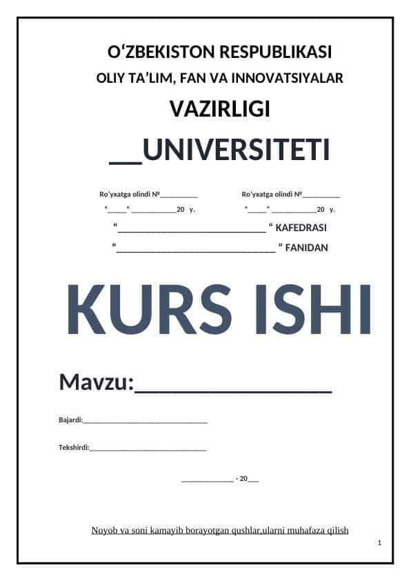 Noyob va soni kamayib borayotgan qushlar,ularni muhafaza qilishNoyob va soni kamayib borayotgan qushlar,ularni muhafaza qilish