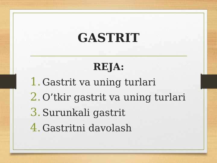 GASTRIT