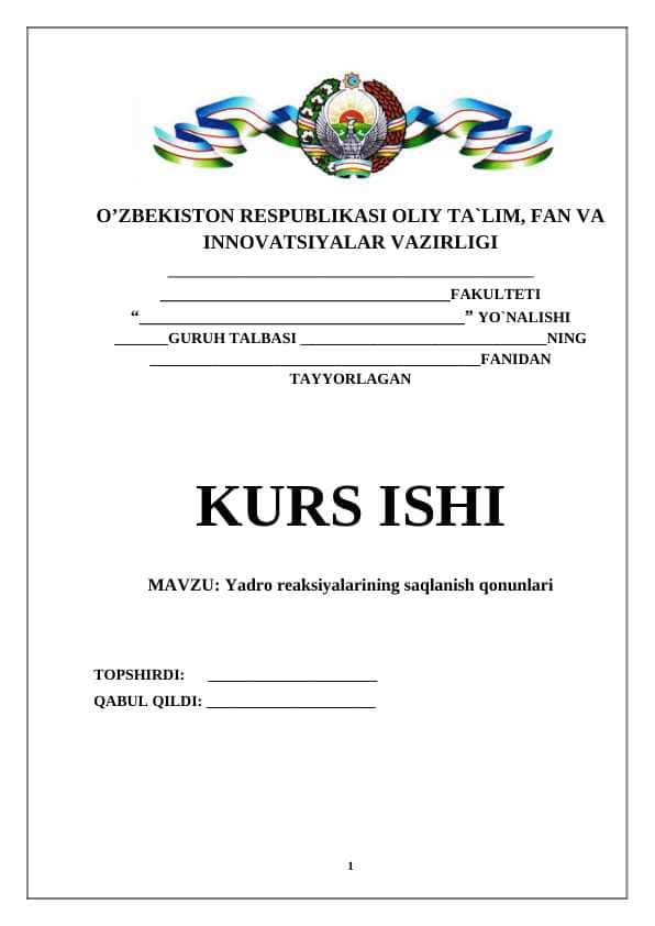 Yadro reaksiyalarining saqlanish qonunlari