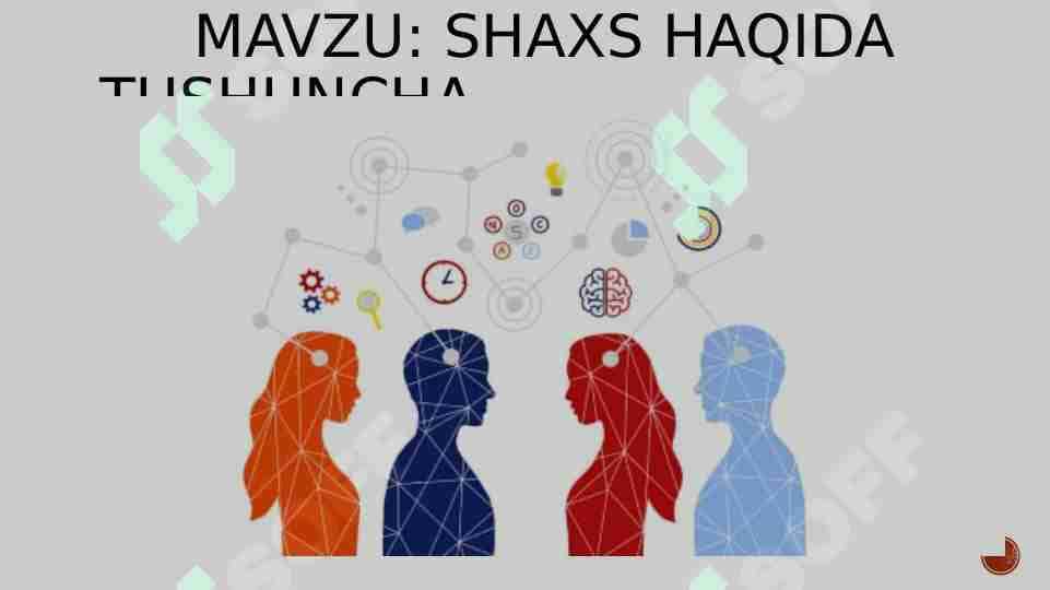 SHAxS HAQIDA TUSHUNCHA