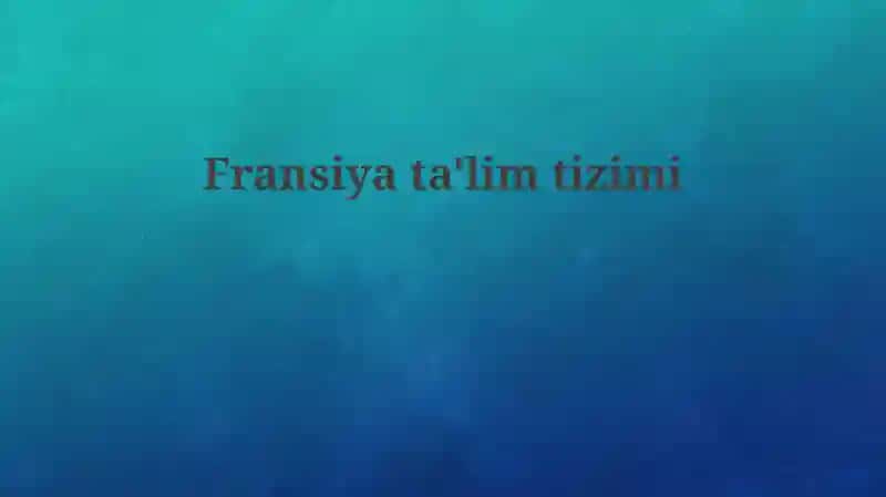 Fransiyata'limtizimi