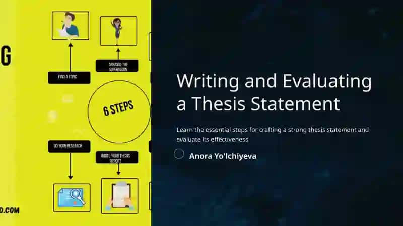 Components of a Strong Thesis