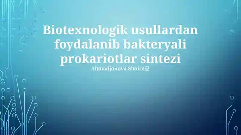 Bioremediasiya ifloslantiruvchi moddalarni parchalash