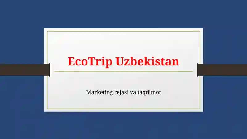 EcoTrip Uzbekistan