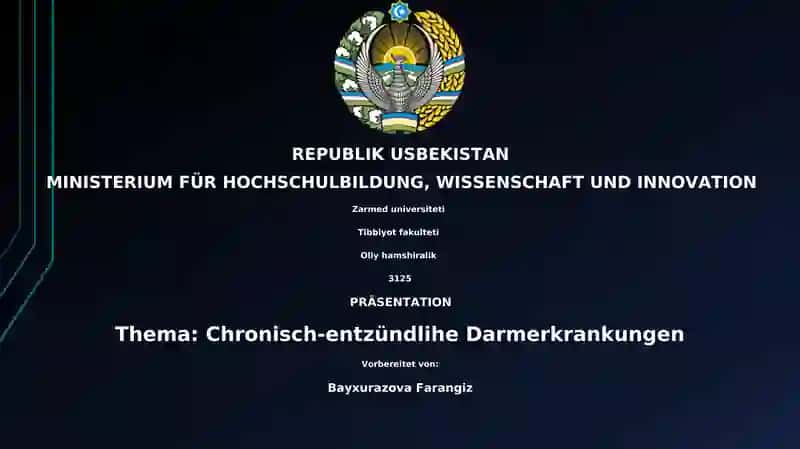 Chronisch-entzündliche Darmerkrankungen