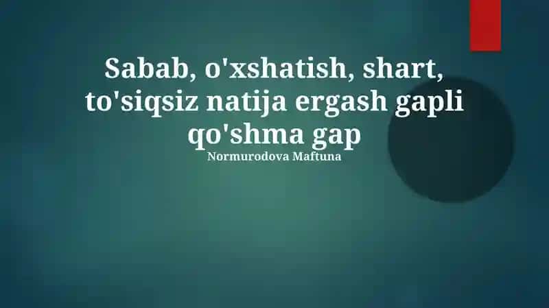 Murakkab gaplar