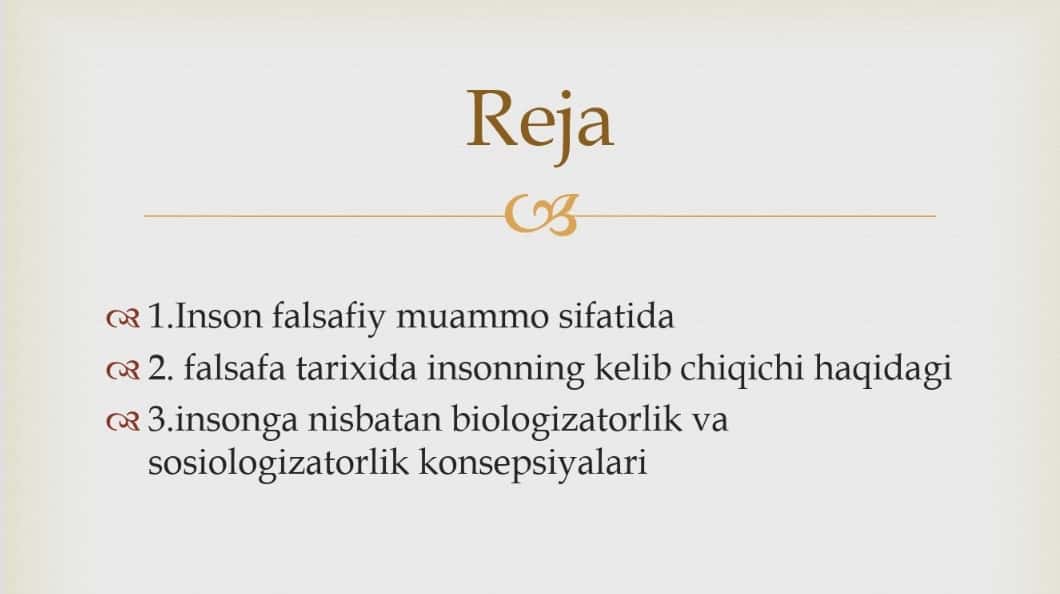 Charq va G’arb falsafasida inson masalasi