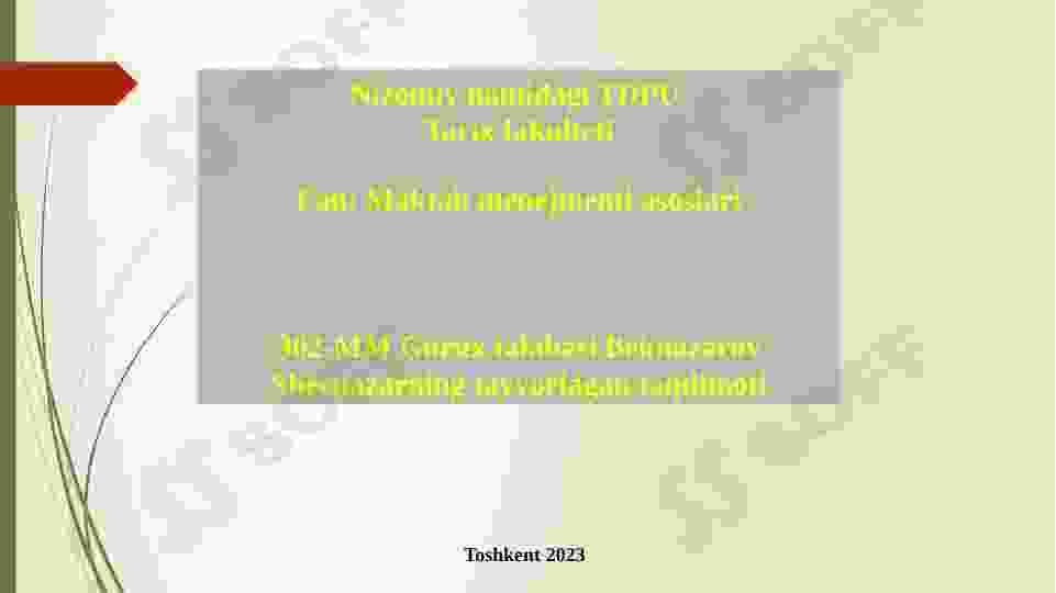 Voyaga yetmagan o’quvchilar o’rtasida sodir bo’lishi mumkin bo’lgan muammolarni oldini olish