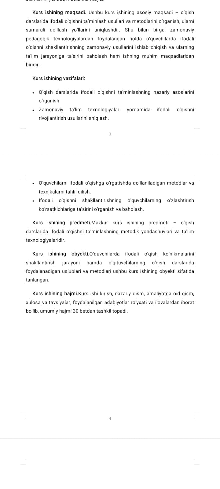 BOSHLANG‘ICH SINF O‘QUVCHILARINI IFODALI O‘QISHGA O‘RGATISH