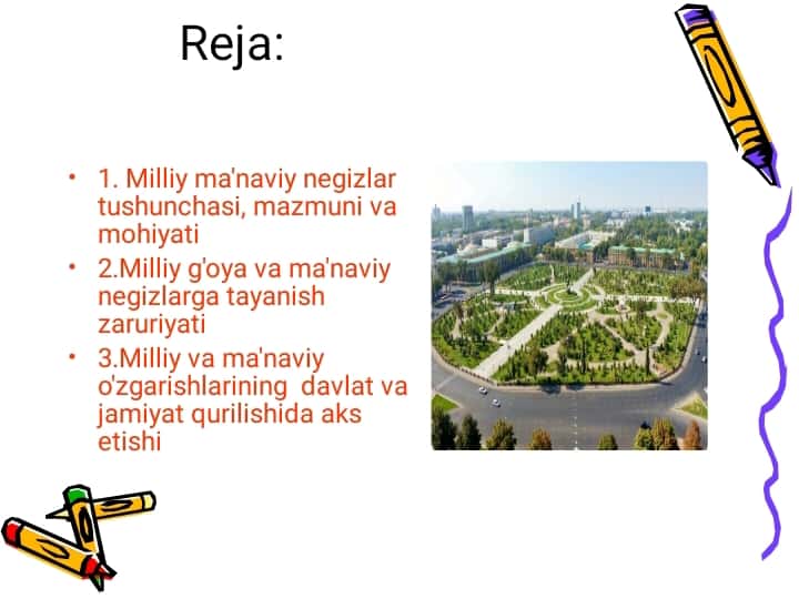 Yangi Oʻzbekistonda amalga oshirilayotgan maʼnaviy oʻgarishlar