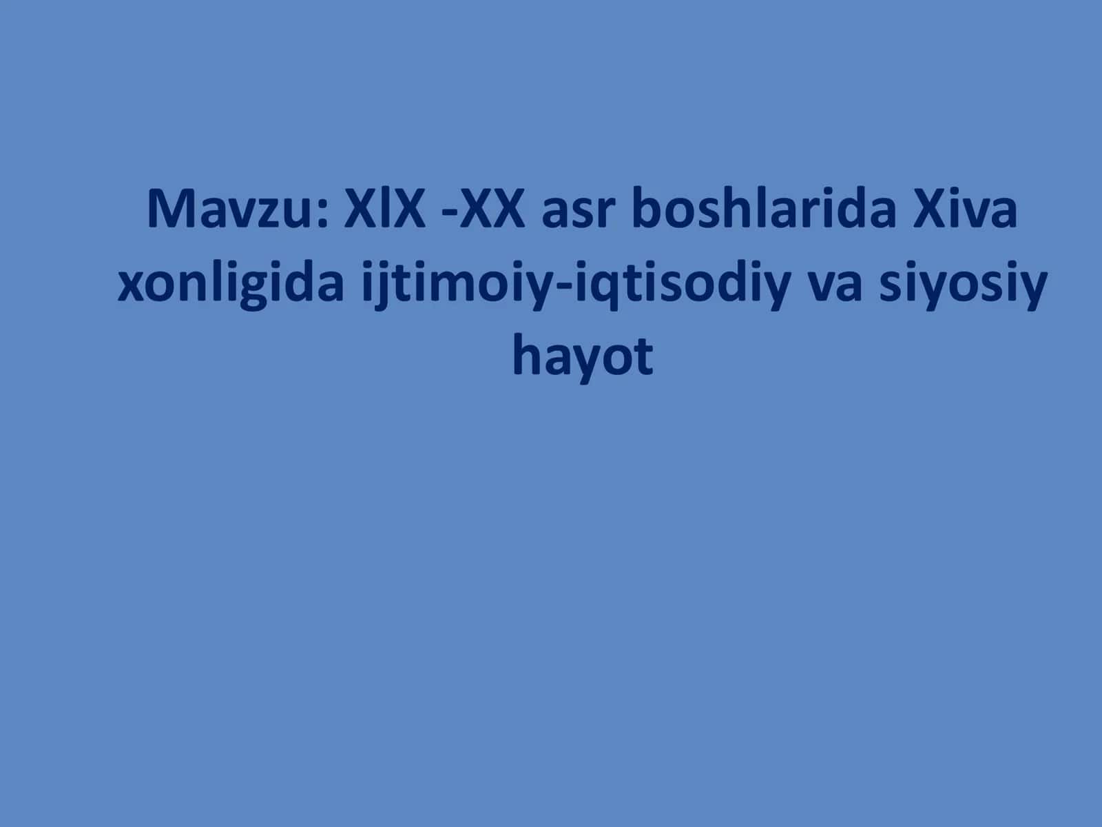 Xiva xonligi