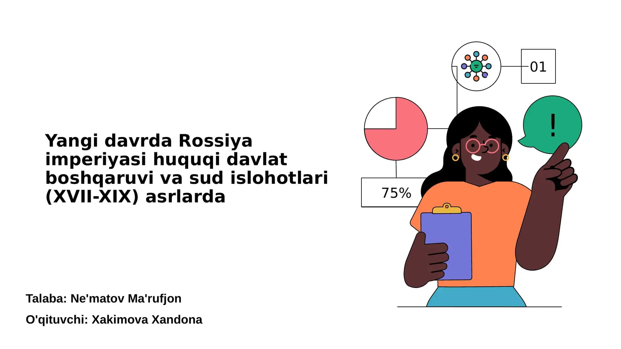 Rossiya Imperiyasi Huquqi Davlat Boshqaruvi va Sud Islohotlari (XVII-XIX Asrlarda)