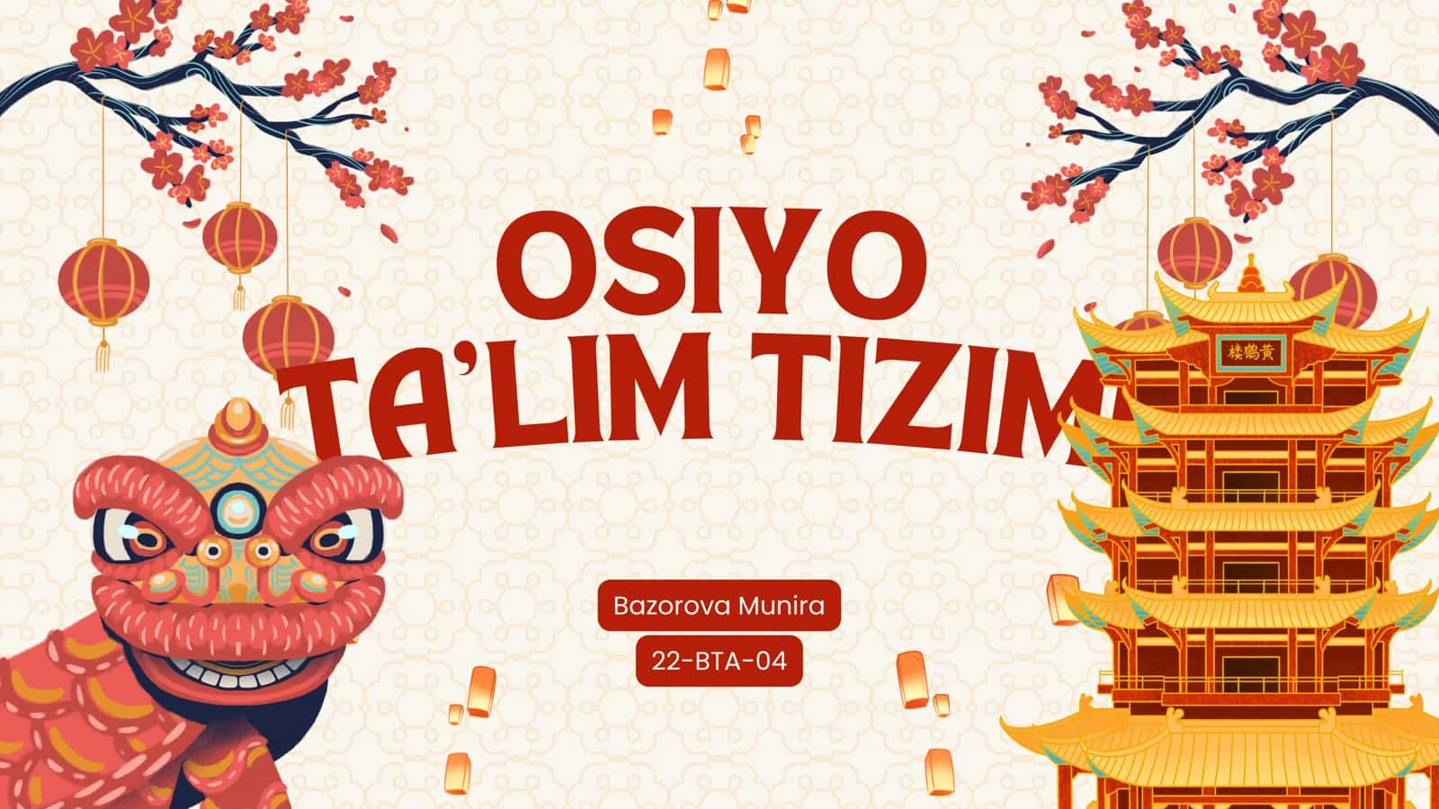 Osiyo ta'lim tizimi
