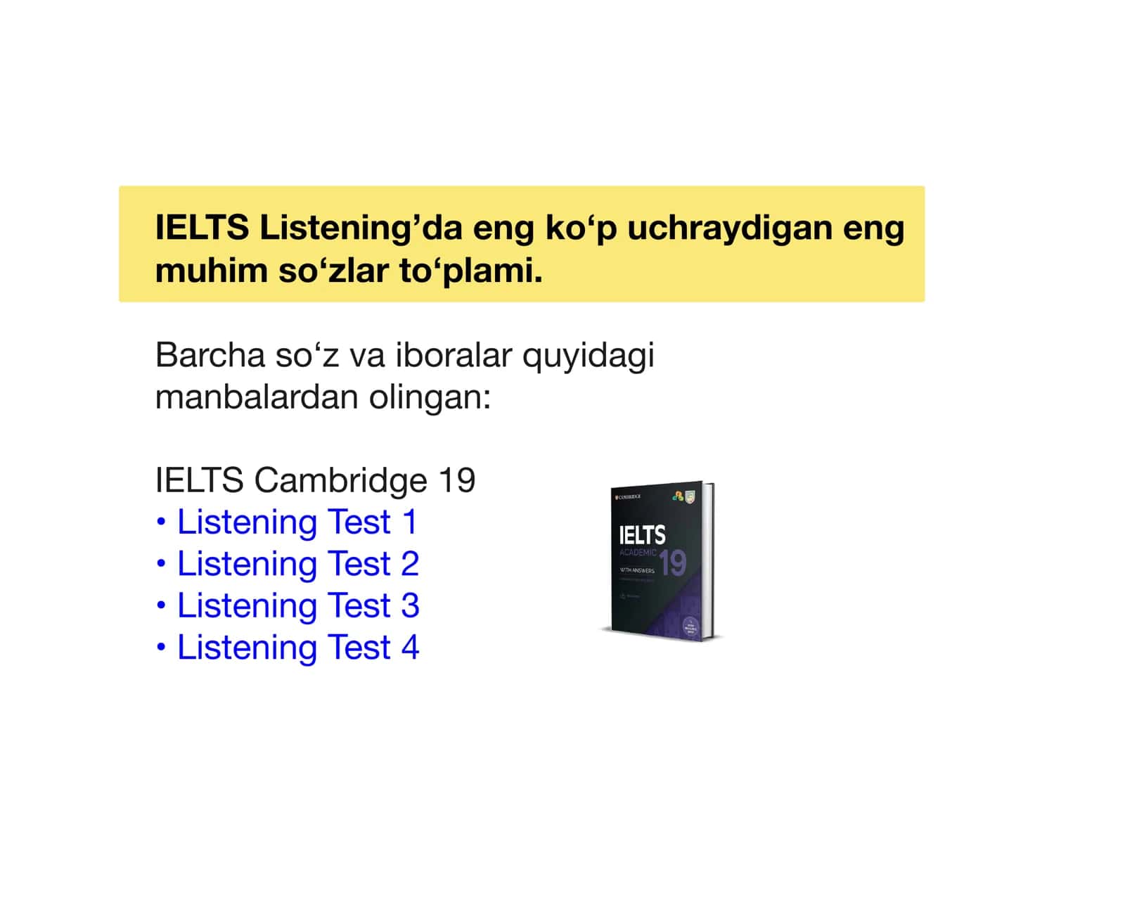 IELTS Cambridge 19