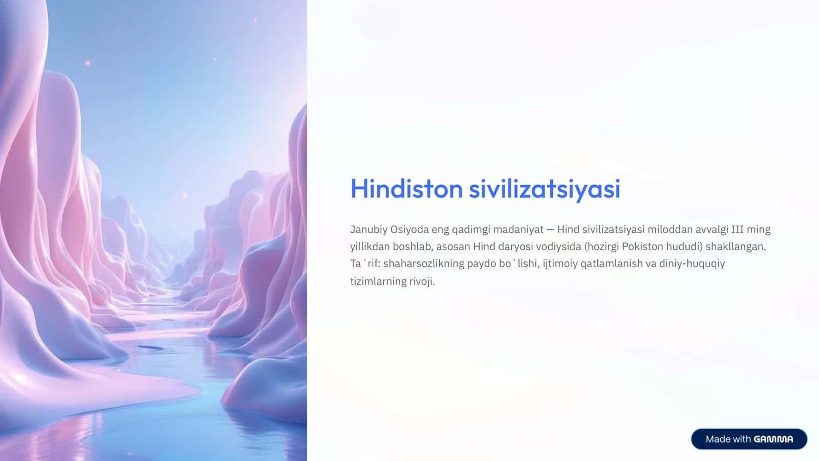 Hindiston sivilizatsiyasi