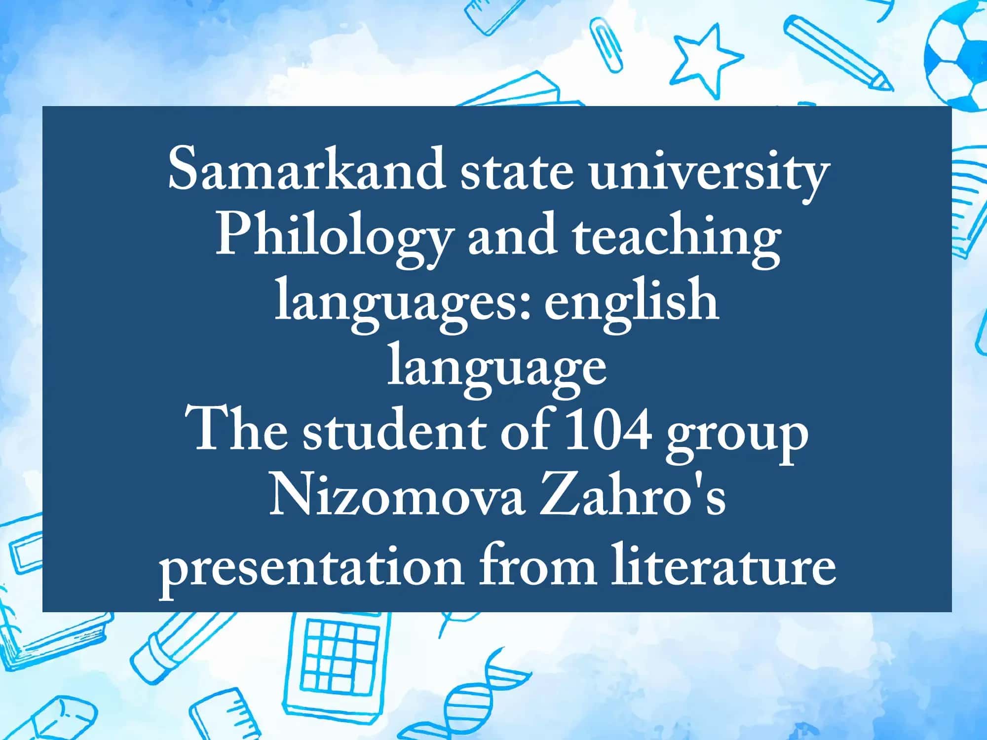 LITERATURE AND IDENTITY: ANALYZE HOW LITERATURE EXPLORES AND CONSTRUCTS PERSONAL AND CULTURAL IDENTITIES