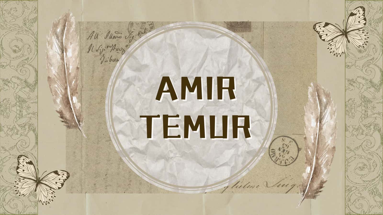 AMIR TEMUR HAYOTI VA YOSHLIGI