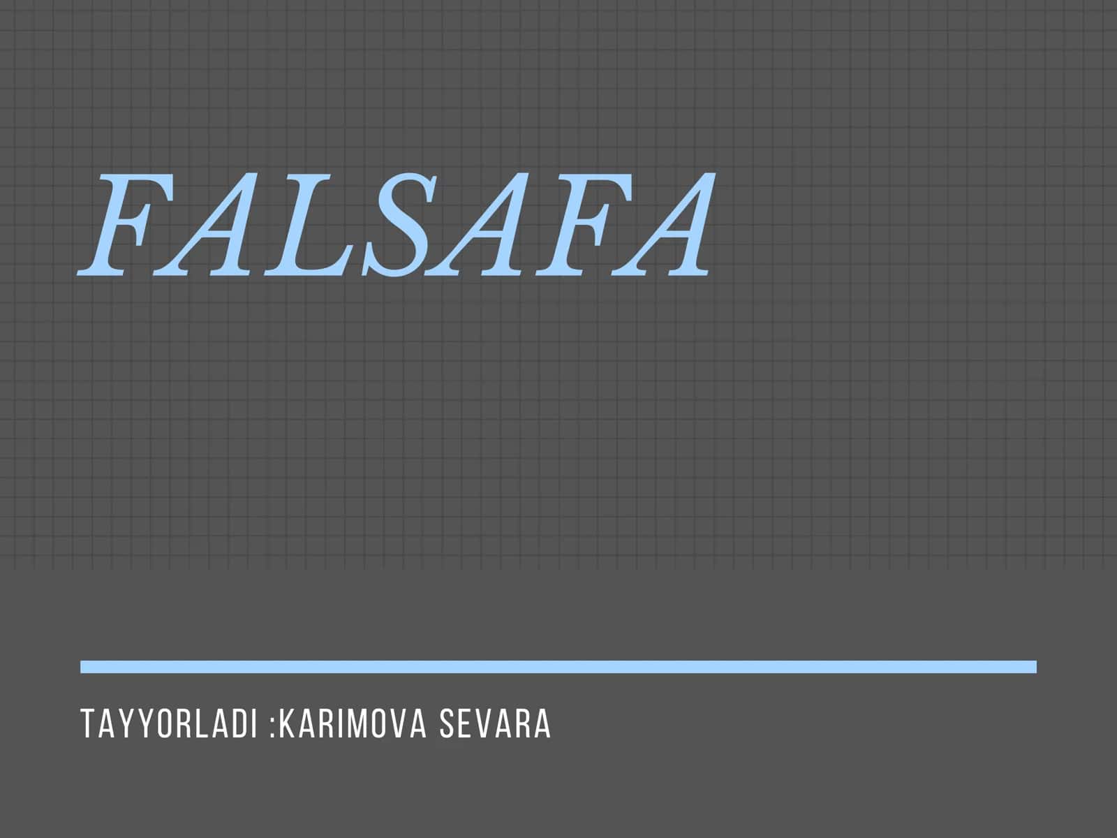 Sharq falsafasi