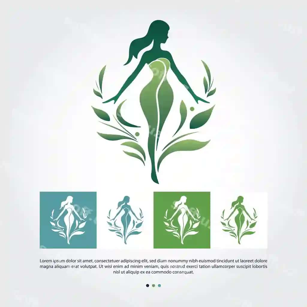 Ayollar sog'liqini saqlash terapiya logotipi eps fayli | Womens health therapy logo eps file