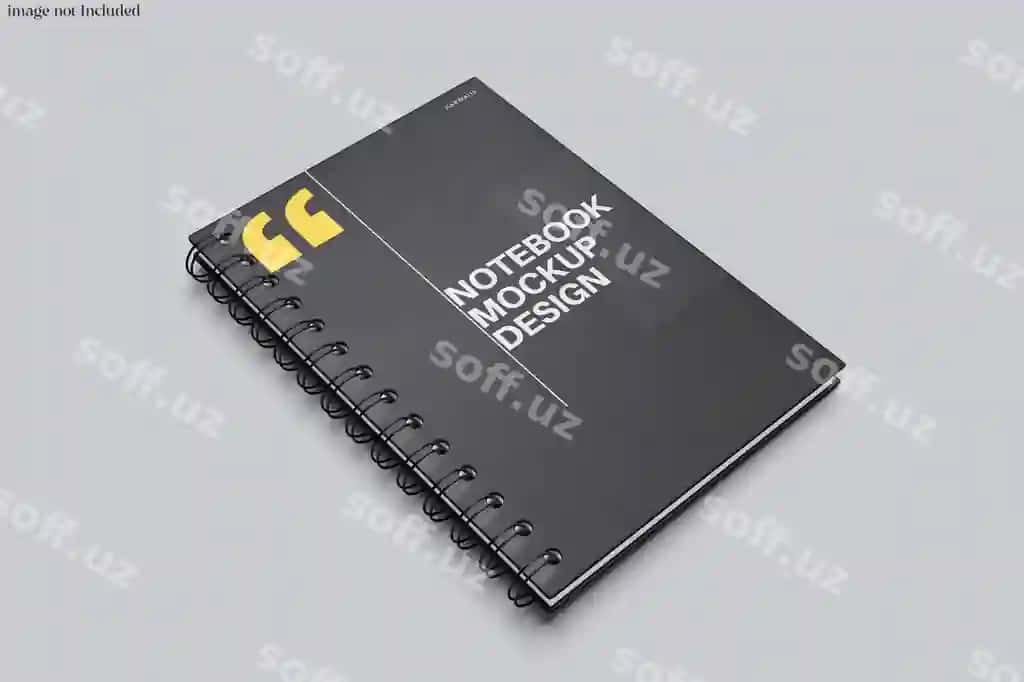 Daftar namunasi A6 | Notebook mockup a6
