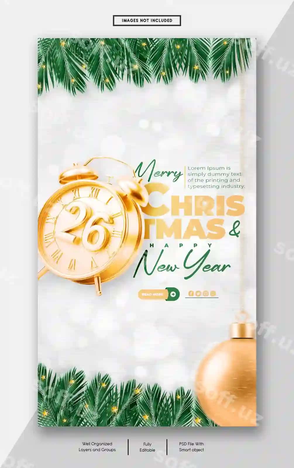 Bakhor ishlari 2026 bayrami Instagram Facebook | Merry christmas happy new year 2026 celebration instagram facebook