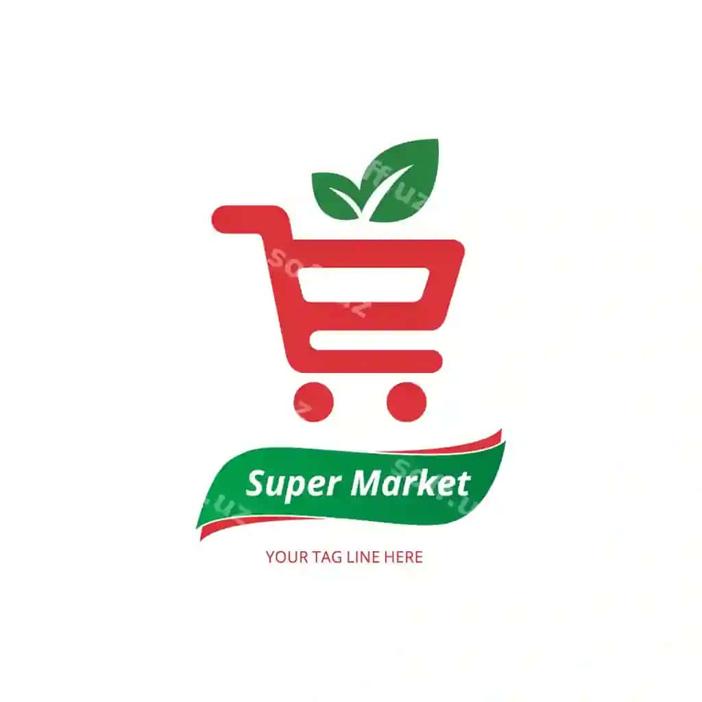 Super market logo shabloni | Super market logo template