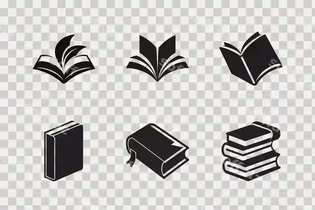 Turli kitob ikonkalari to'plami | Diverse book icons collection