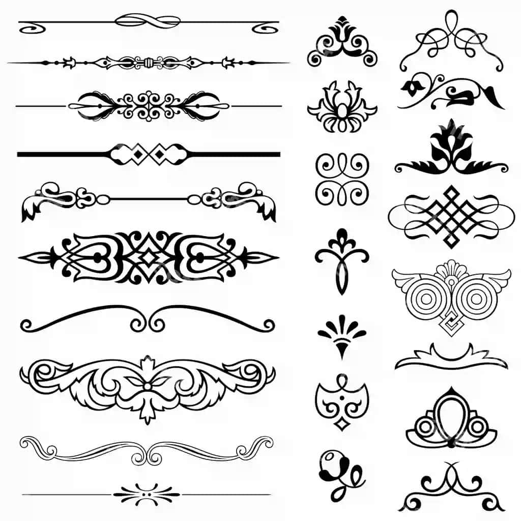 Dizayn elementlari 2-komplekti | Design elements set 2