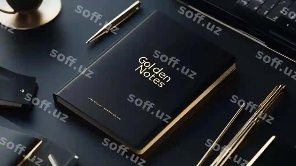 Oltin eslatmalar hashamatli daftar sizning fikrlaringiz | Golden notes luxury notebook your thoughts