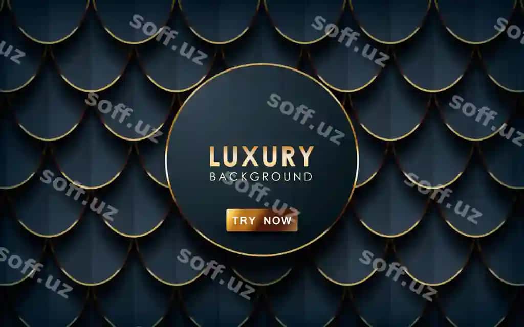 Hasharot kiyinti qatlamlar oltin detallar orqa fonda | Luxury overlap layers with golden details background