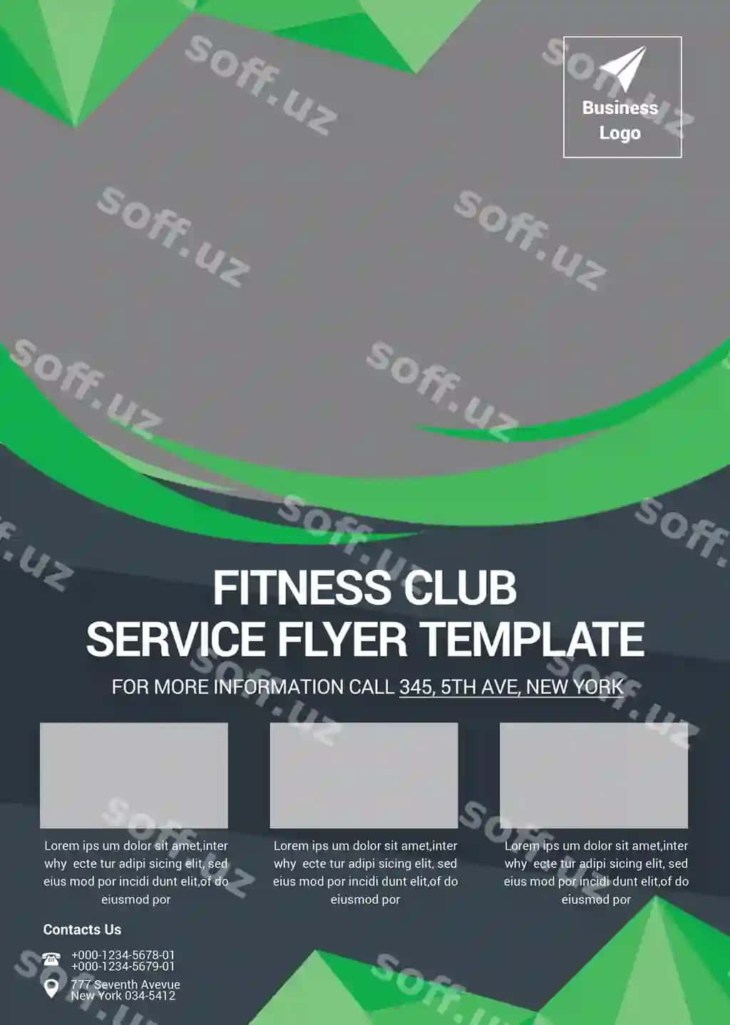 Poster fitness markazı veb-sayti klubi | Poster fitness center website club