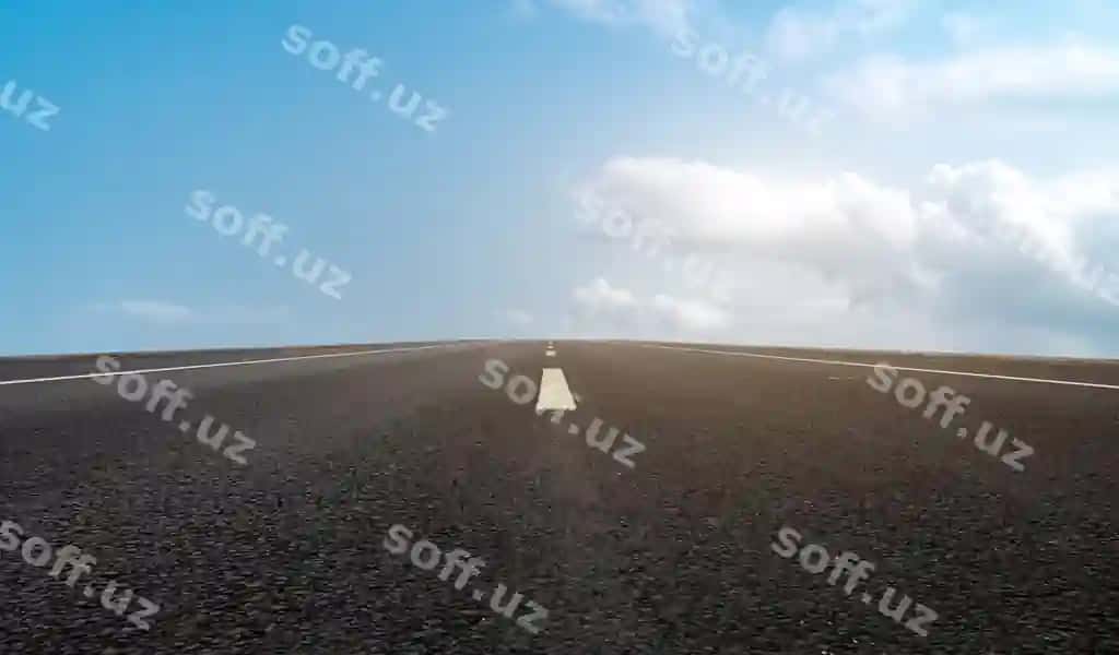 Yo'l yer tashqari tabiiy manzarasi | Road ground outdoor natural landscape