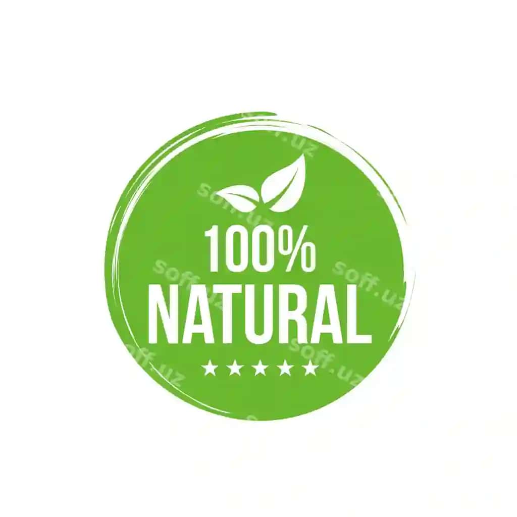 Yuz tabiiy ovqat belgisi eko tabiat yashil ikon mahsulot etiket logotip | 100 natural food badge eco nature green icon product label logo