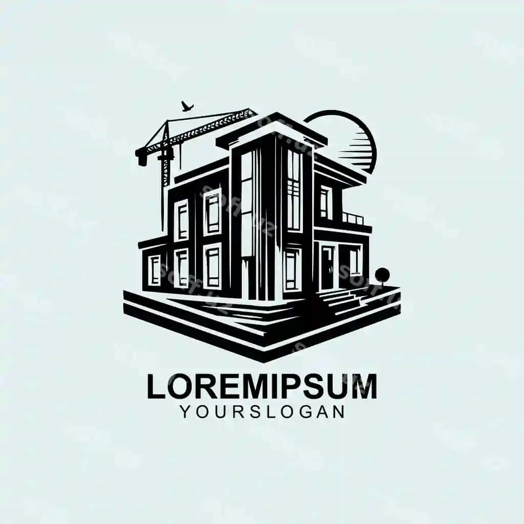 Ko'chmanonshtabliy logotipi apartamentlar binosi logotipi biznes diagrammasi logotipi dizayni | Real estate logo apartment building logo business chart logo design