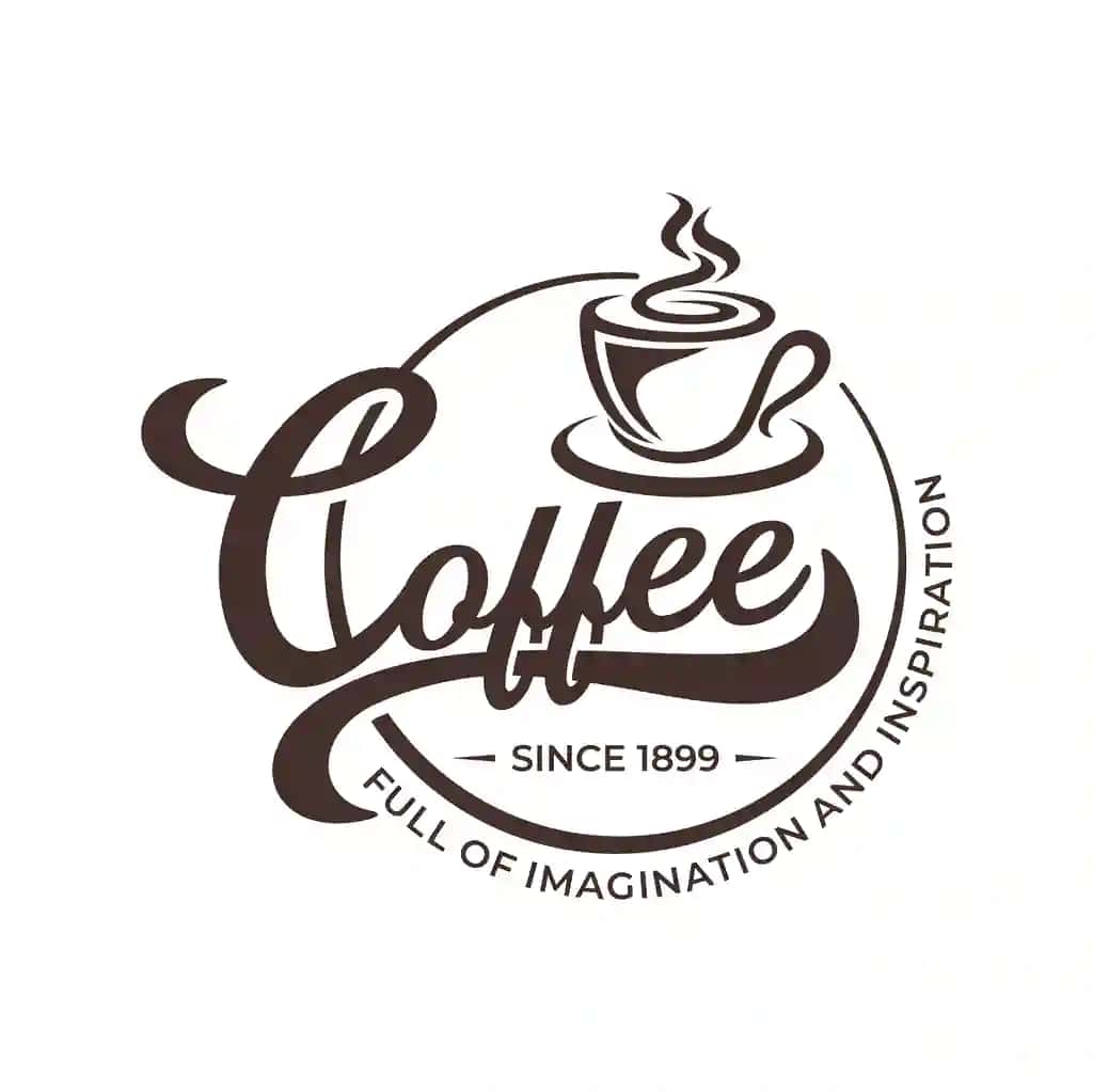 Vintage qahva logotipi shabloni | Vintage coffee logo template