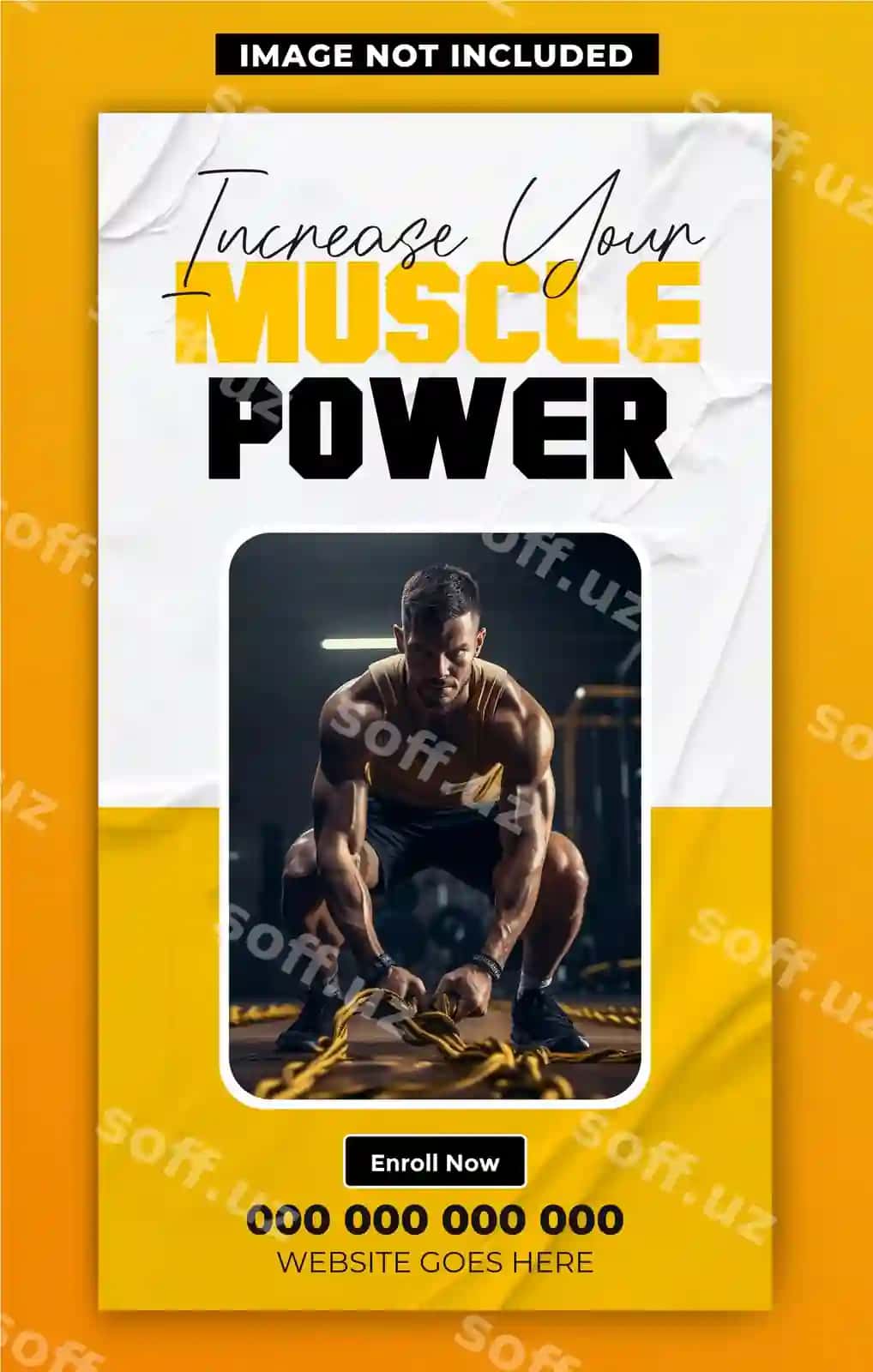 Poster kishi muscle bo'ynicha sarlavha muscle | Poster man by muscles by title muscle