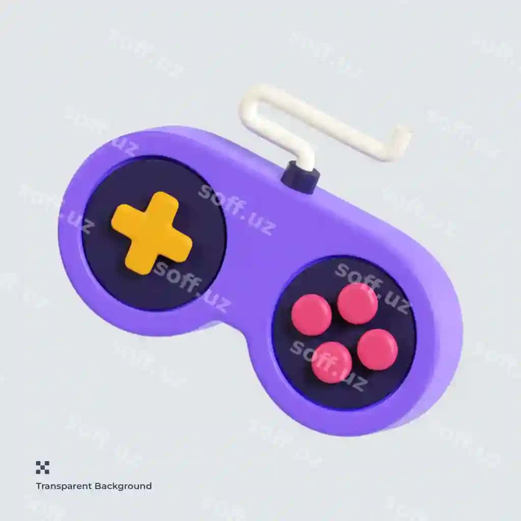 Kontroller 3D illustratsiyasi | Controller 3d illustration