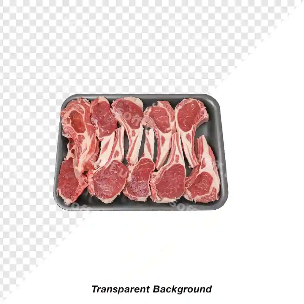 Goshtlar shaffof orqa fonda | Meats with transparent background