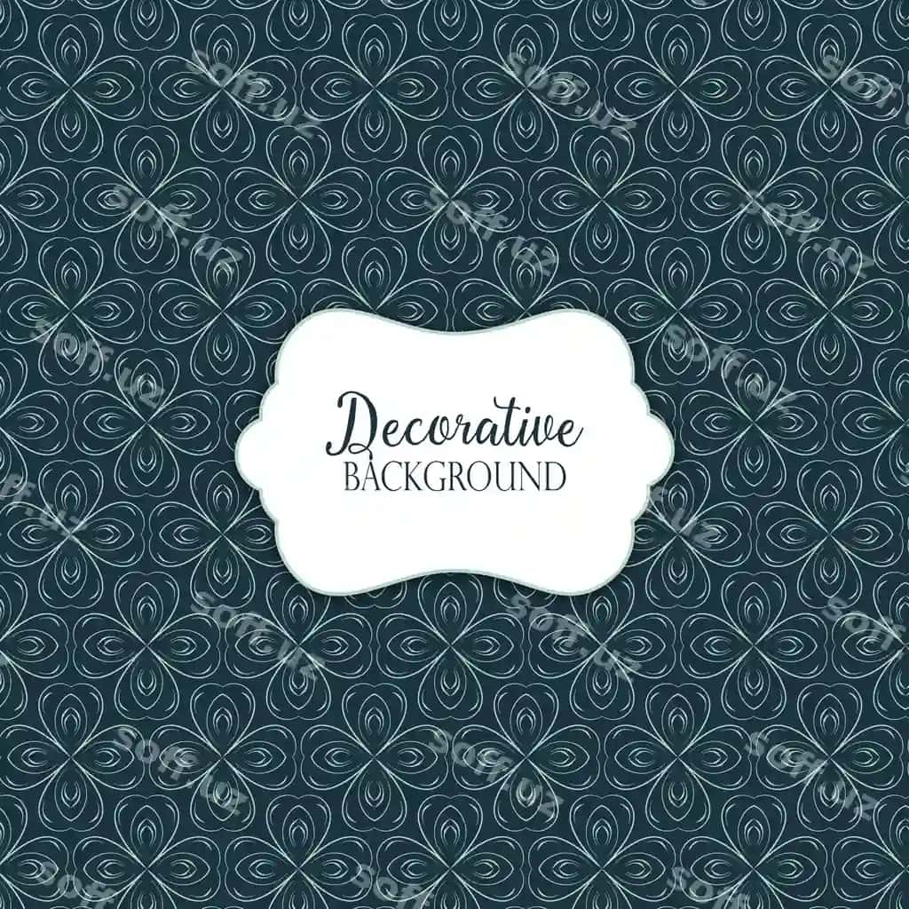Dekorativ naqshli fon | Decorative pattern background