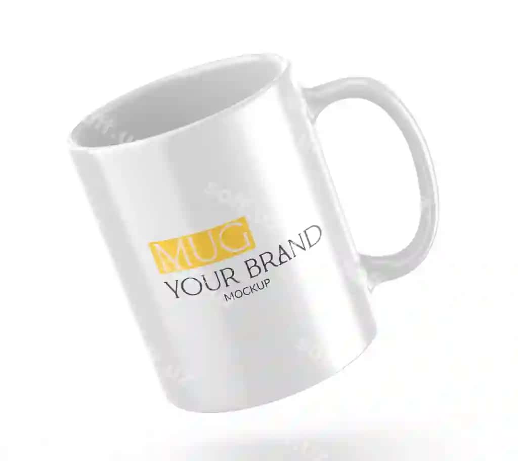 Ichimlik kossasi namuna dizayni | Drink mug mockup design