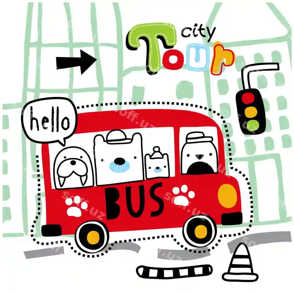 Ayiq do'stlar avtobus gulimaxmon heyvon multfilm | Bear friends bus funny animal cartoon