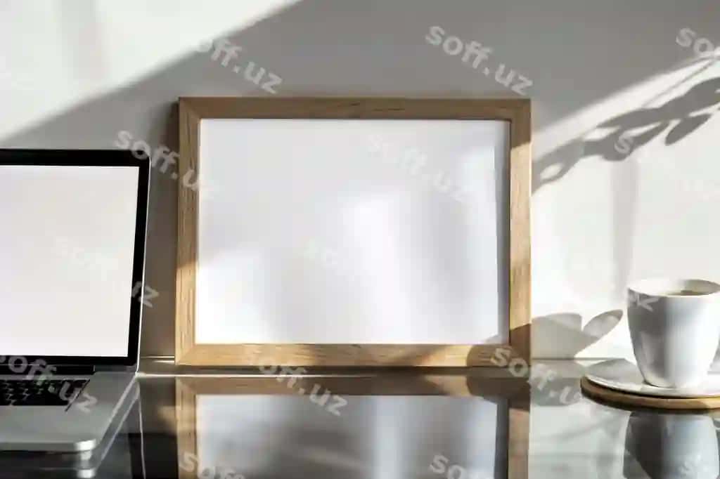 Guvohnoma ramka namuna | Certificate frame mockup