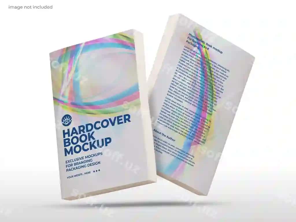 Kitob varaq namunasi | Book cover mockup