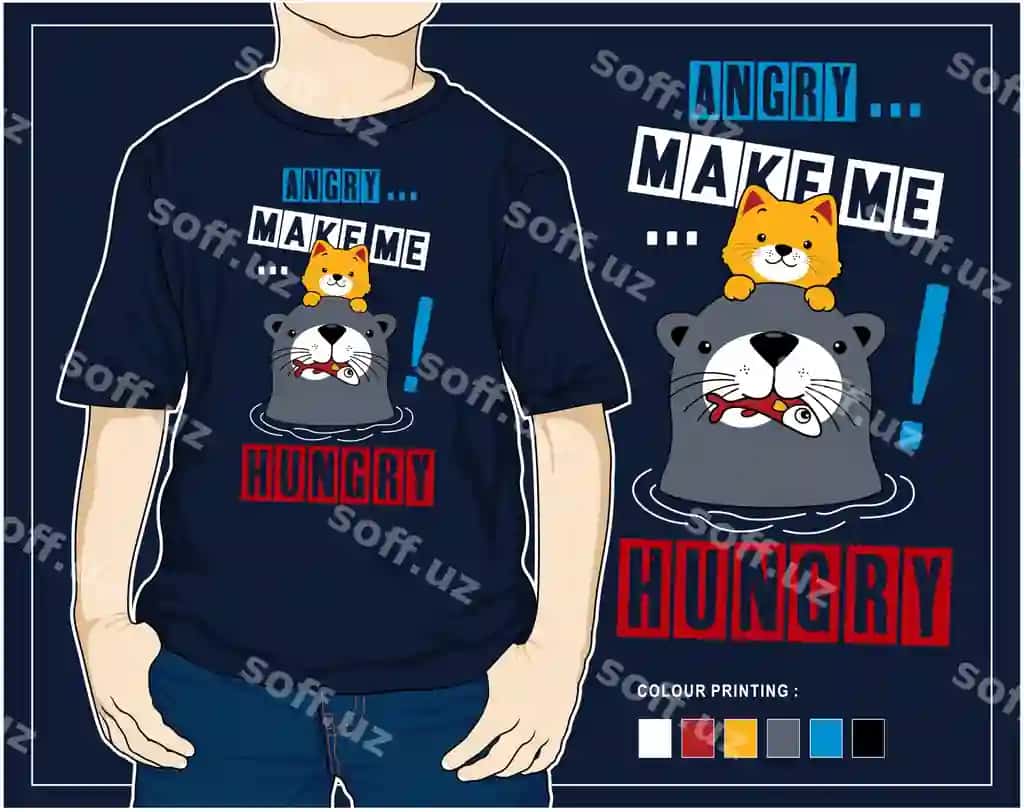 Meni hursand qilmaymang vektor sazog'ir karykatura illustratsiya dizayn grafik | Dont make me angry vector beaver cartoon illustration design graphic
