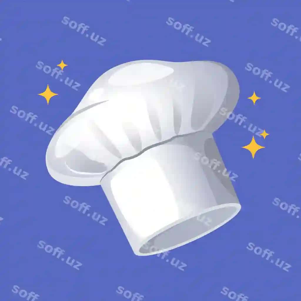 Vektor illustratsiyasi oq oshpaz shapkalari | Vector illustration white chef hats