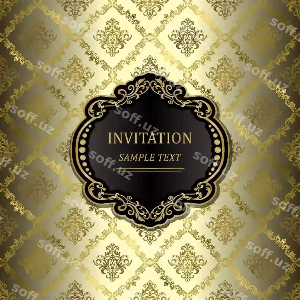 Elegant taklif kartalari anqari ijodkor orqa fonlar | Elegant invitation cards abstract creative backgrounds