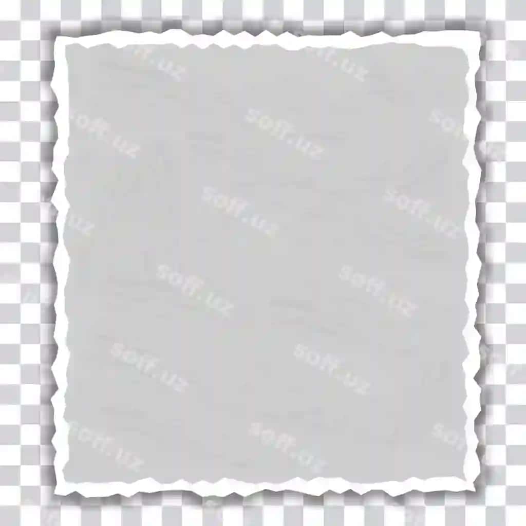 Kulrang yirtilgan qog'oz kvadrat fonda qattiq yirtilgan chetlar grunge | Gray ripped paper square background with rough torn edges grunge