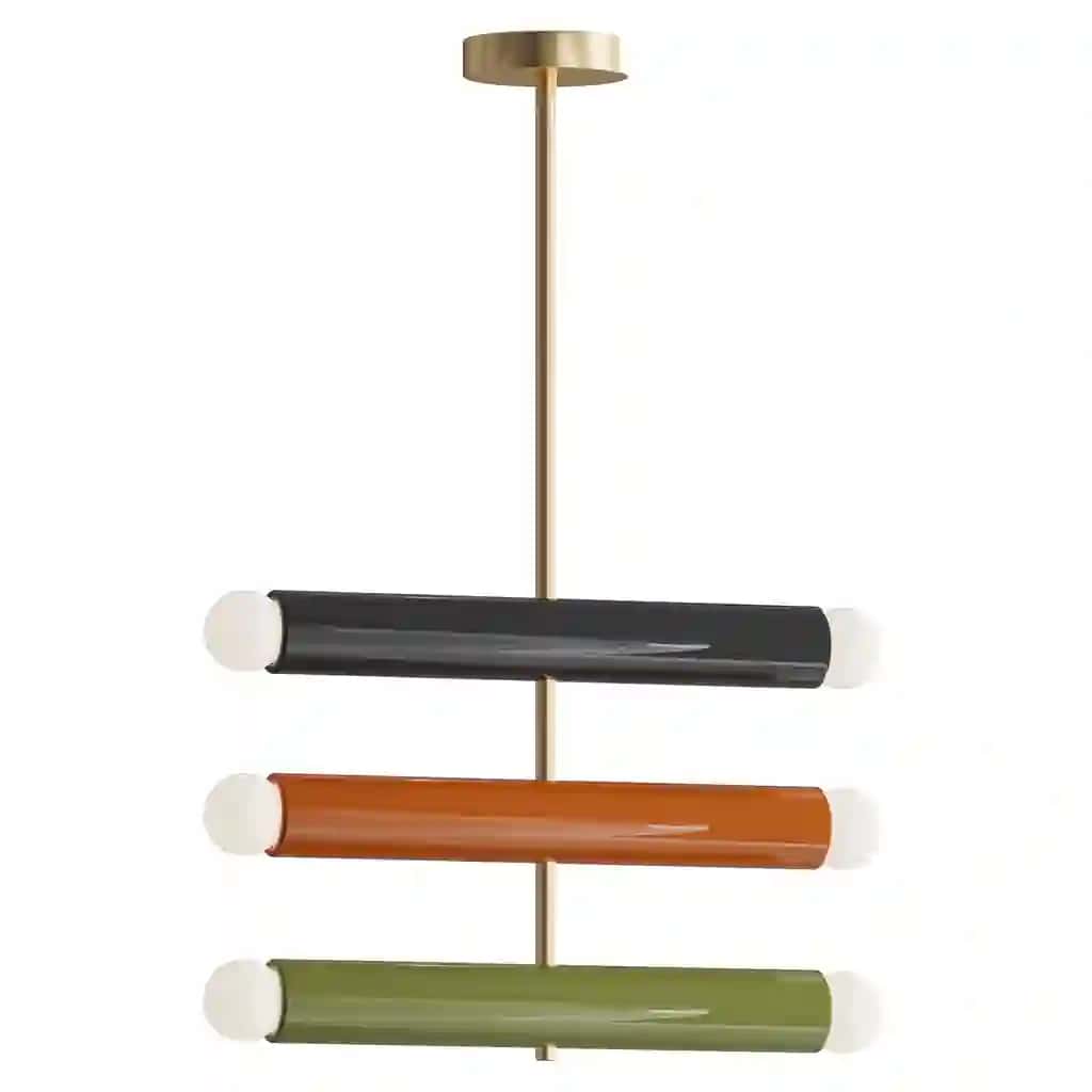 Rotating Rainbow Pendant Lamp C4