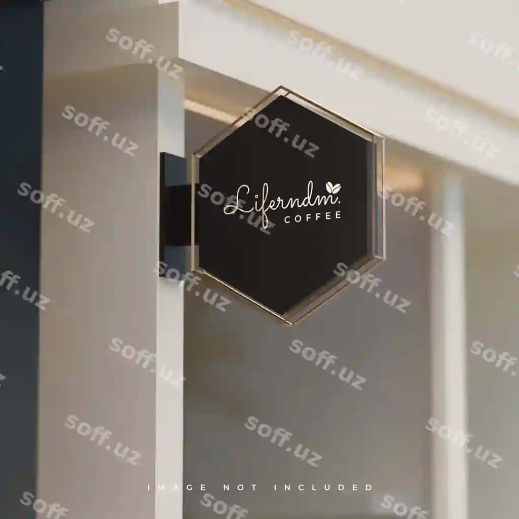 Sign logotip mockup | Sign logo mockup